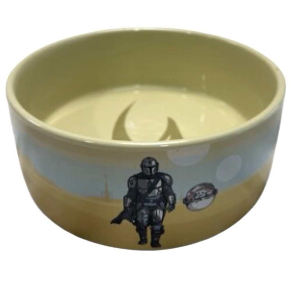 New Mandalorian Child Desert Dog Bowl